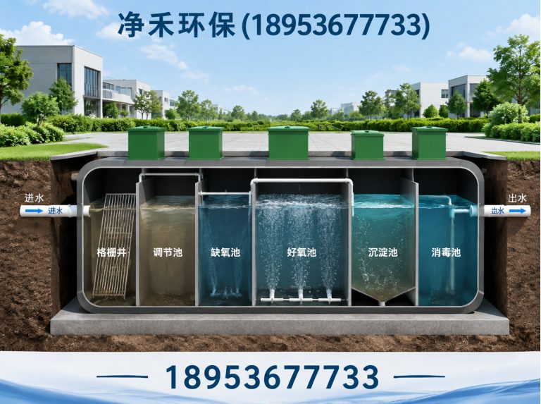 寿光市一体化泵站展示图